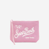 POCHETTE ALINE CON LOGO ALI0047 00247L MC2 SAINT BARTH 