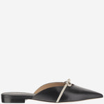 MULES IN PELLE CON FIOCCO GIULYE NERO SALVATORE FERRAGAMO 