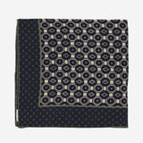 FOULARD IN SETA CON MOTIVO GEOMETRICO 011300 2210206 DRIES VAN NOTEN 