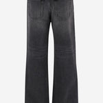 Jeans in denim di cotone con dettaglio morsetto 866906 XDDF11165 GUCCI 