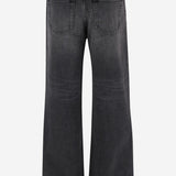Jeans in denim di cotone con dettaglio morsetto 866906 XDDF11165 GUCCI 