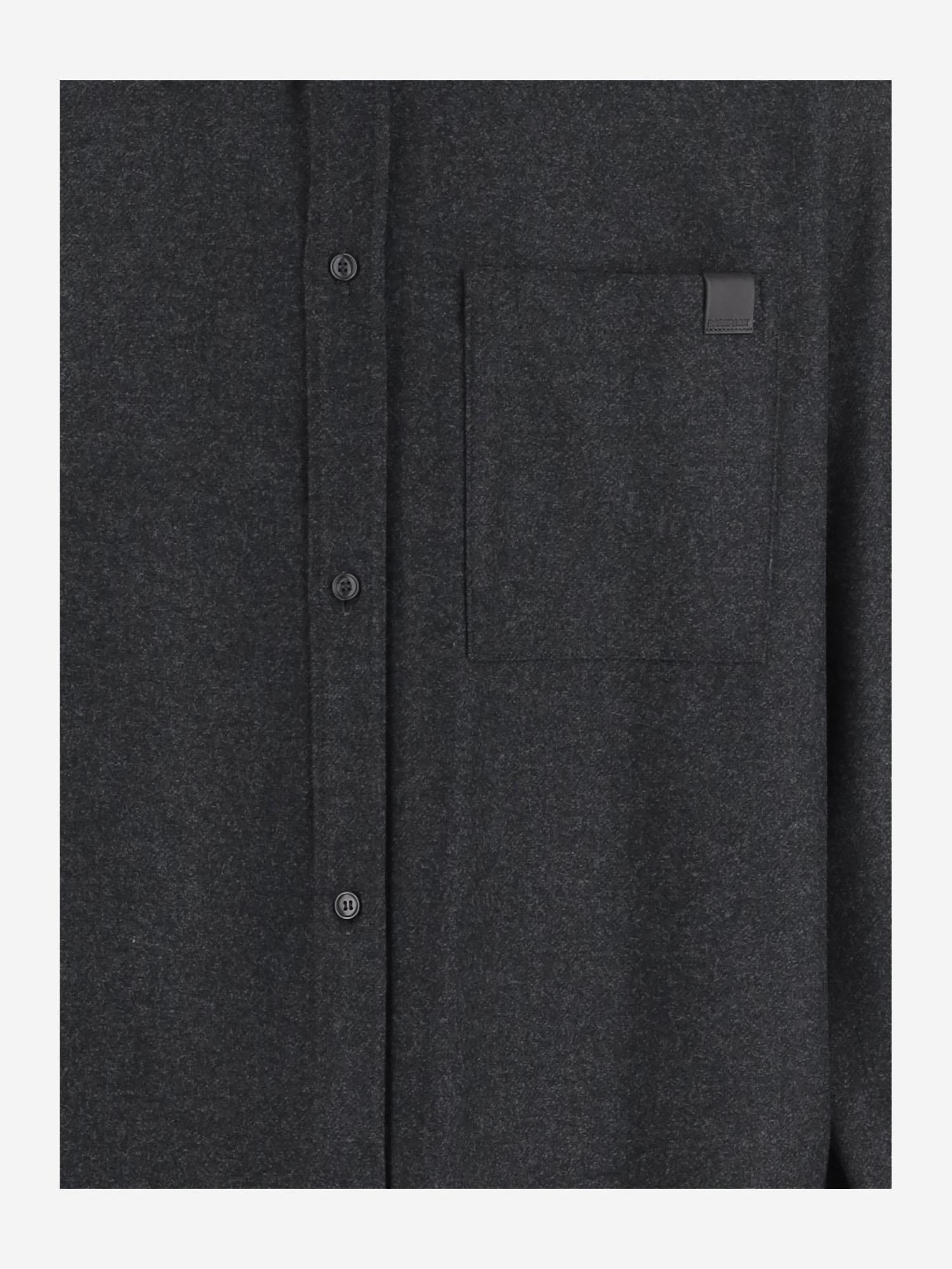 CAMICIA IN LANA MSH09 FAW020075 DARKPARK 