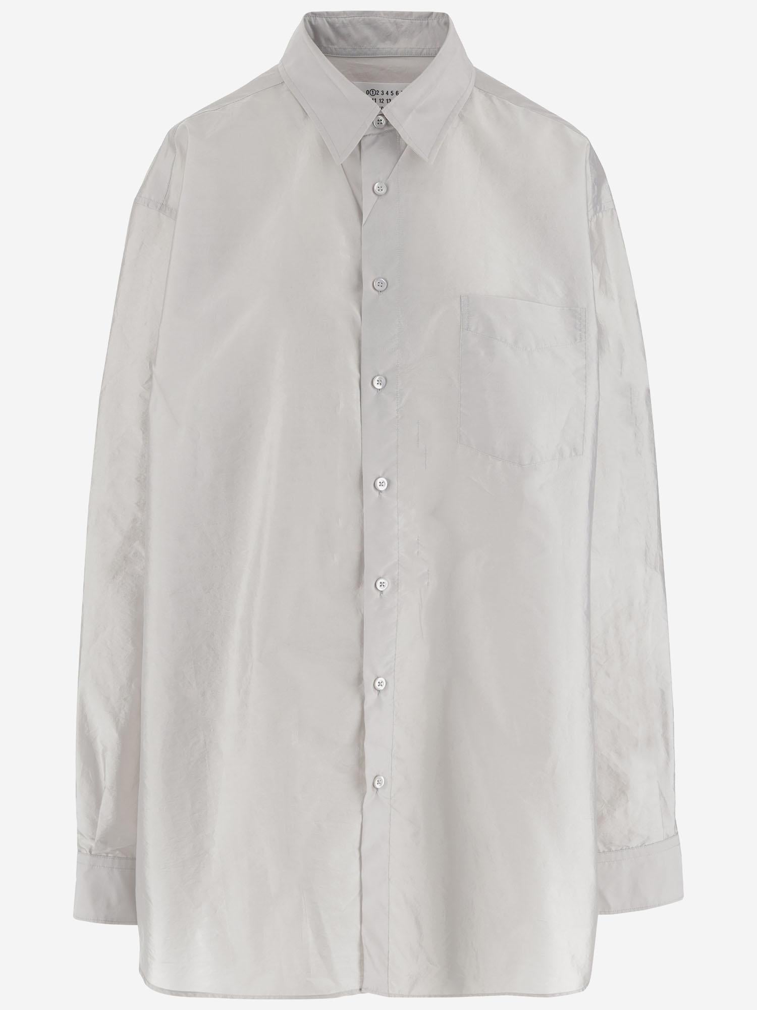 CAMICIA OVERSIZE IN TESSUTO TECNICO S51DT0025 M35350856* MAISON MARGIELA 
