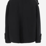 CAPPOTTO CORTO OVERSIZE IN MISTO LANA CH25AMA96952 001 CHLOE 