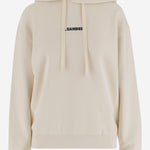 FELPA IN COTONE CON LOGO J40GU0123 J20010279 JIL SANDER 