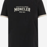 T-SHIRT IN COTONE CON LOGO 8C00031 89AUOP90 MONCLER 
