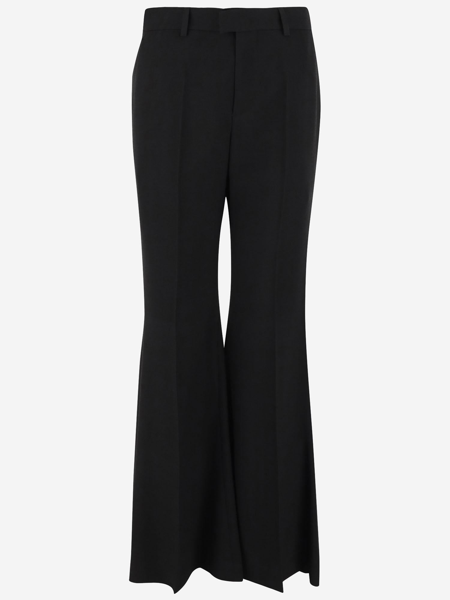 PANTALONI FLARED IN VISCOSA 843495 TSO171000 BALENCIAGA 