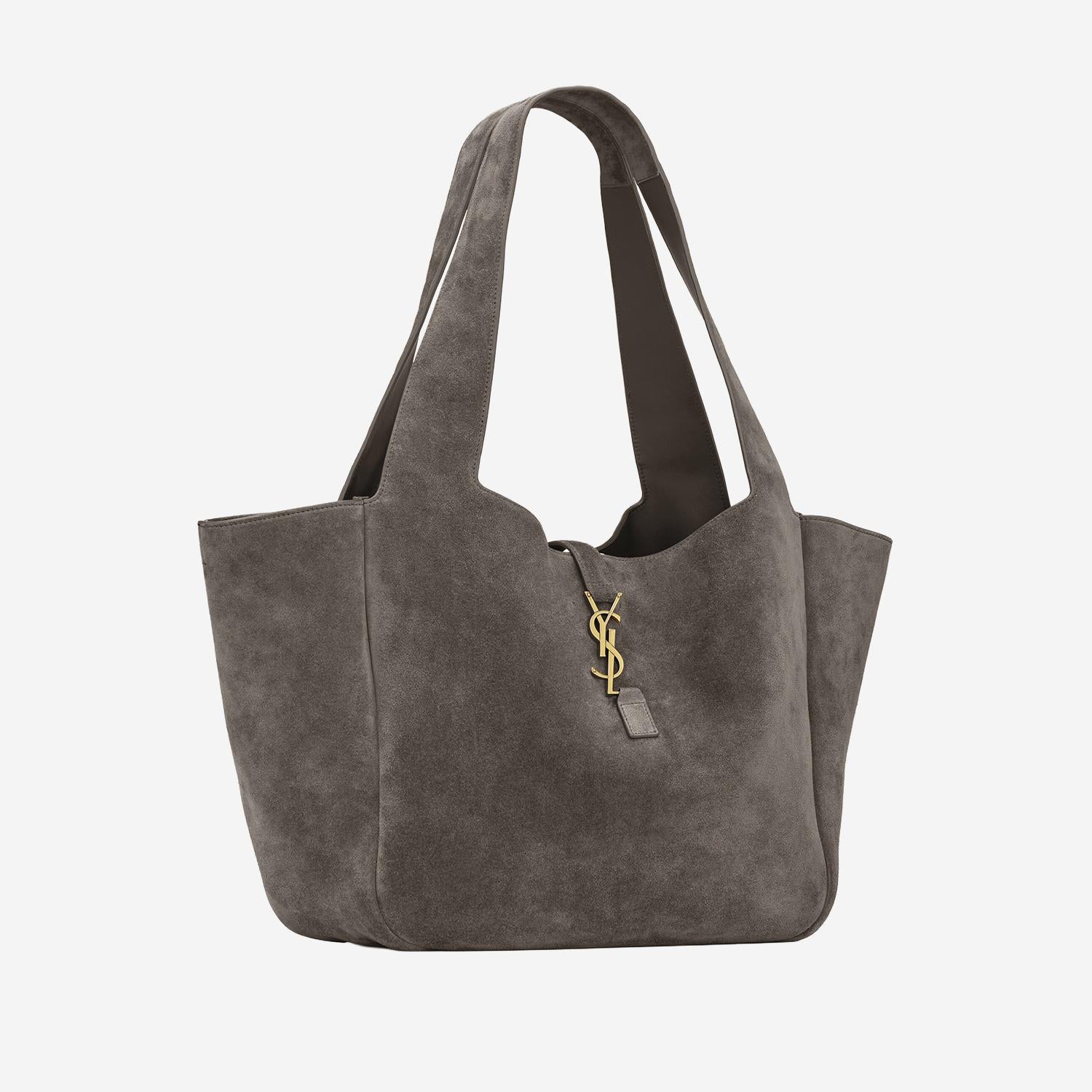 BORSA LE 5 À 7 BEA IN SUEDE 763435 008IW1997 SAINT LAURENT 