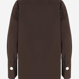 CAMICIA JODIE IN COTONE STRETCH WSH08 FAC1500092 DARKPARK 