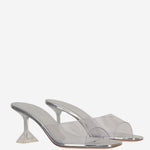 SANDALI LUPITA GLASS LUPITAGLASSSLIPPER 70TRANSPARENT AMINA MUADDI 