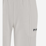 PANTALONI IN COTONE CON LOGO 105724 A2URZ25 PINKO 