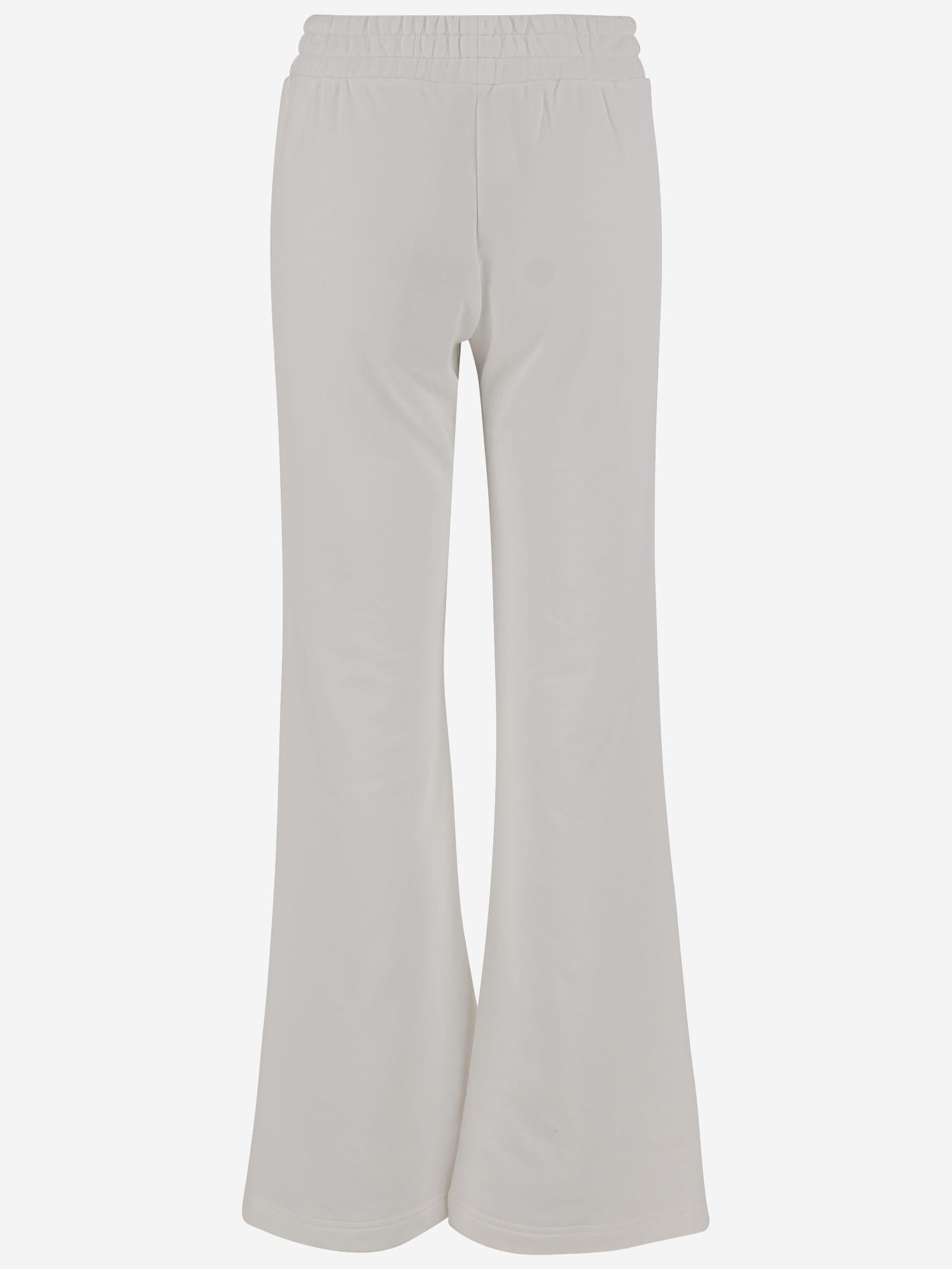 PANTALONI IN COTONE CON LOGO 105724 A2URZ25 PINKO 