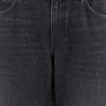 JEANS CARLYL IN DENIM DI COTONE 6516W4136 BLK THE ROW 