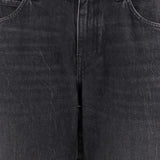 JEANS CARLYL IN DENIM DI COTONE 6516W4136 BLK THE ROW 