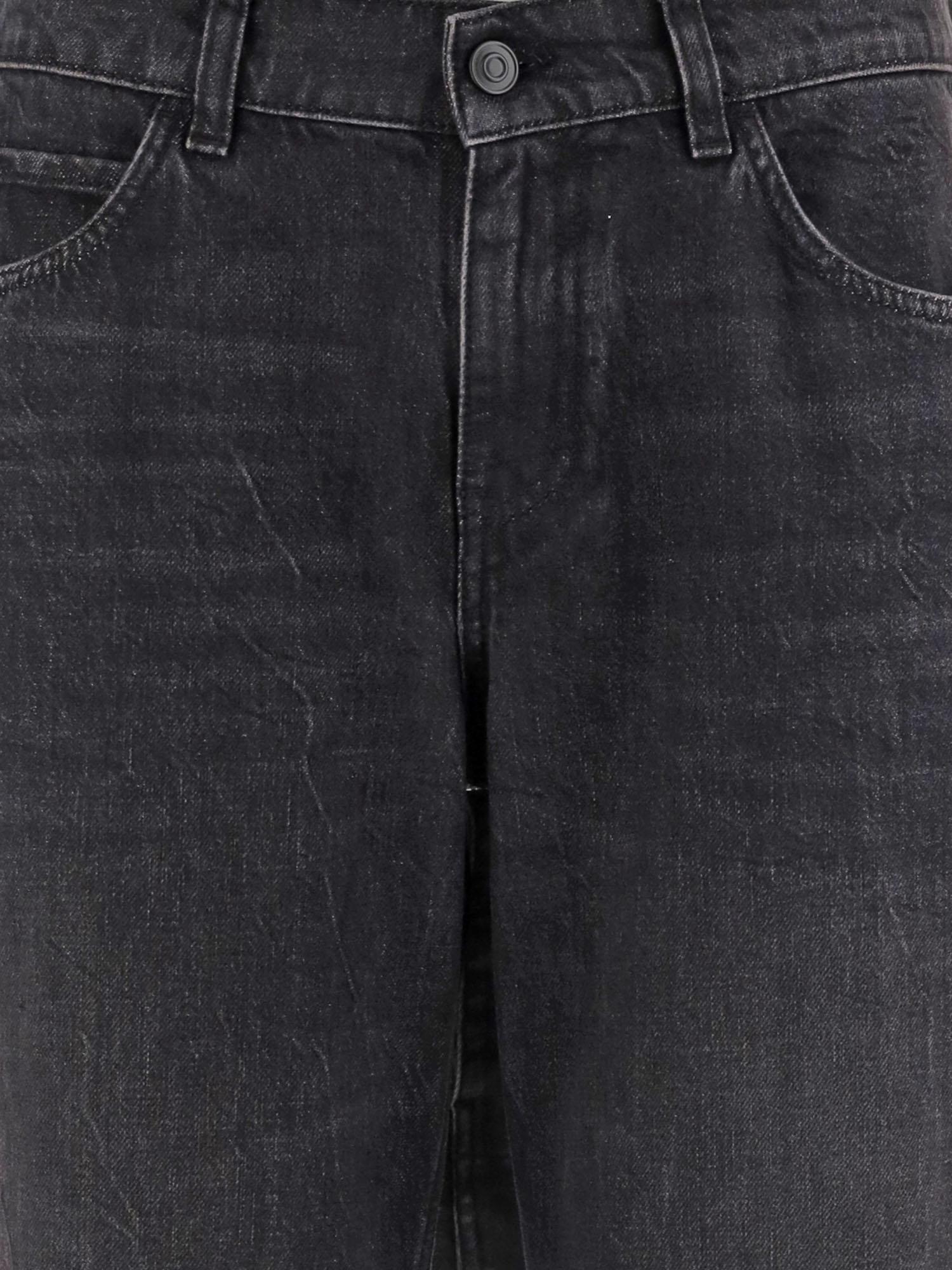 JEANS CARLYL IN DENIM DI COTONE 6516W4136 BLK THE ROW 