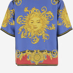 CAMICIA IN SETA STAMPATA 1024642 1A179565UG70 VERSACE 