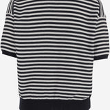 MAGLIA IN COTONE A RIGHE R2N110 100 BRUNO MANETTI 