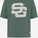 T-SHIRT IN COTONE CON LOGO SG2510103 HUNTERGREEN SUMMER GAMES 