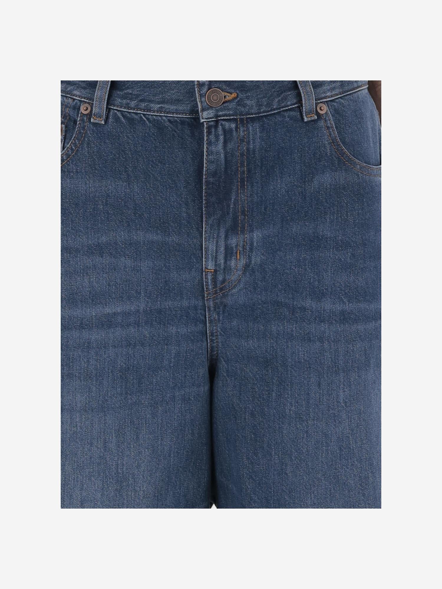 JEANS IN COTONE CHC24ADP02150 402 CHLOE 