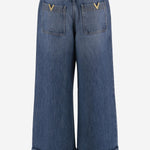 JEANS IN DENIM DI COTONE 8B3DD29K 9Y8558 VALENTINO 