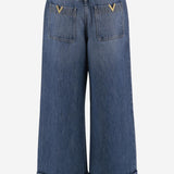 JEANS IN DENIM DI COTONE 8B3DD29K 9Y8558 VALENTINO 