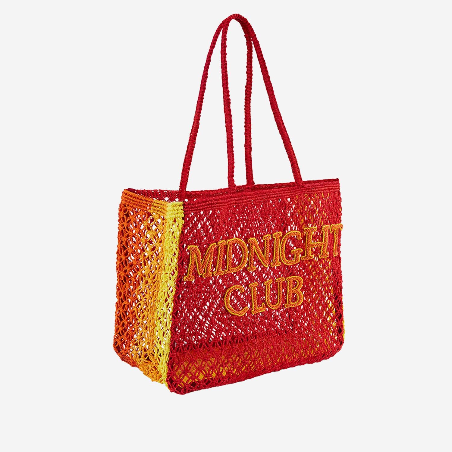 BORSA SHOPPING ULYSS IN RAFIA ULYSS ROUGE WILD 