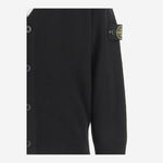 CARDIGAN IN MISTO LANA CON LOGO 5100001 S00M1V0029 STONE ISLAND KIDS 