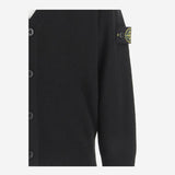 CARDIGAN IN MISTO LANA CON LOGO 5100001 S00M1V0029 STONE ISLAND KIDS 