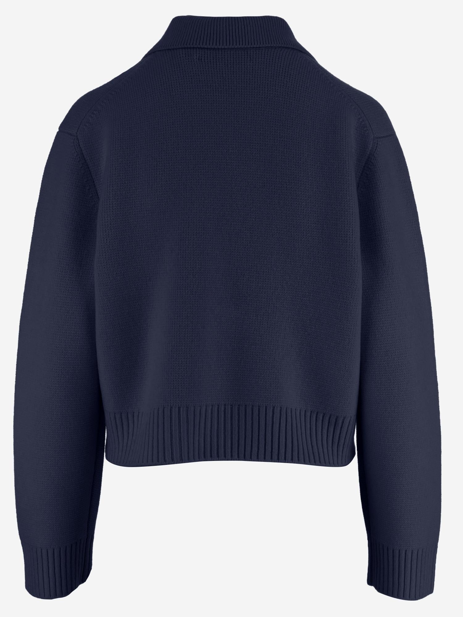 GIACCA DOPPIOPETTO IN MAGLIA DI CASHMERE KNCD2609 3 ARCH4 