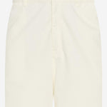 PANTALONI SHARKA IN COTONE E CASHMERE 9050W3670 WHT THE ROW 
