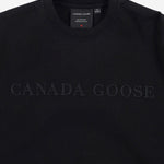 T-SHIRT IN COTONE CON LOGO 1339M1 9061 CANADA GOOSE 