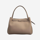 BORSA A MANO IN PELLE CON LOGO XBWTIMJ0200WKA C413 TODS 