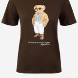 T-shirt in cotone con stampa 211A96599 001 POLO RALPH LAUREN 