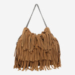 Borsa Mini Fleming Hobo in pelle scamosciata 175180 200 TORY BURCH 