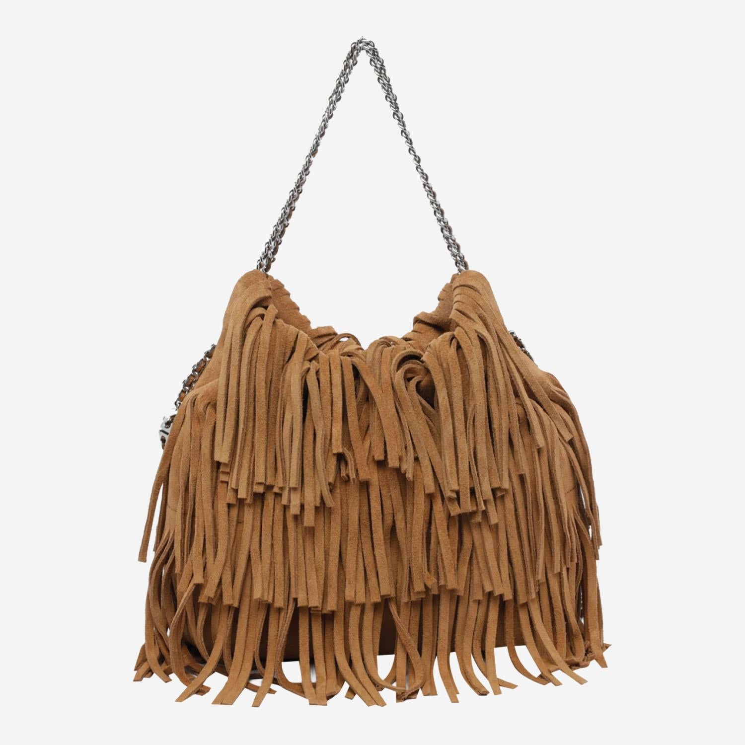 Borsa Mini Fleming Hobo in pelle scamosciata 175180 200 TORY BURCH 