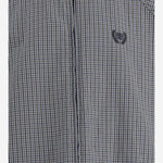 GIACCA IN COTONE E LINO CON MOTIVO A QUADRI 841686 TSM119095 BALENCIAGA 