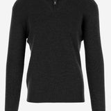 MAGLIONE LINTON IN LANA LINTON PWI2501NERO TAGLIATORE 