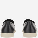 MOCASSINI GANICINI IN PELLE COSIMO 006NERONATURALENEWBISCOTTO SALVATORE FERRAGAMO 