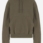 FELPA IN COTONE CON LOGO 823602 Y36SW1301 SAINT LAURENT 