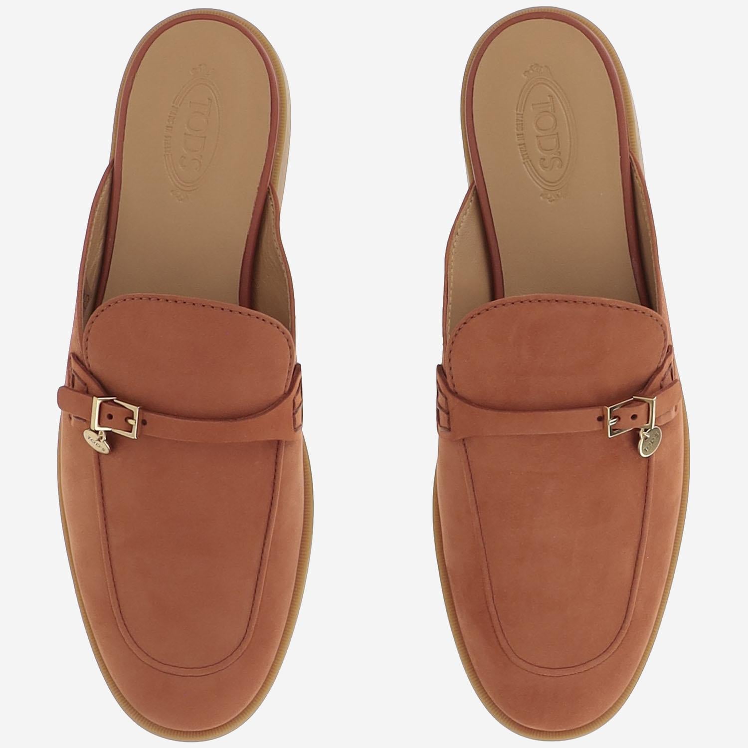 SABOT in pelle nabuk XXW01M0KI40 UFQG828 TODS 