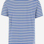 BLACK SCORE BSMCSCOMMEWHITEXBLUESTRIPE