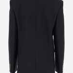 GIACCA OVERSIZE DOPPIOPETTO IN LANA 834867 Y5K324140 SAINT LAURENT 