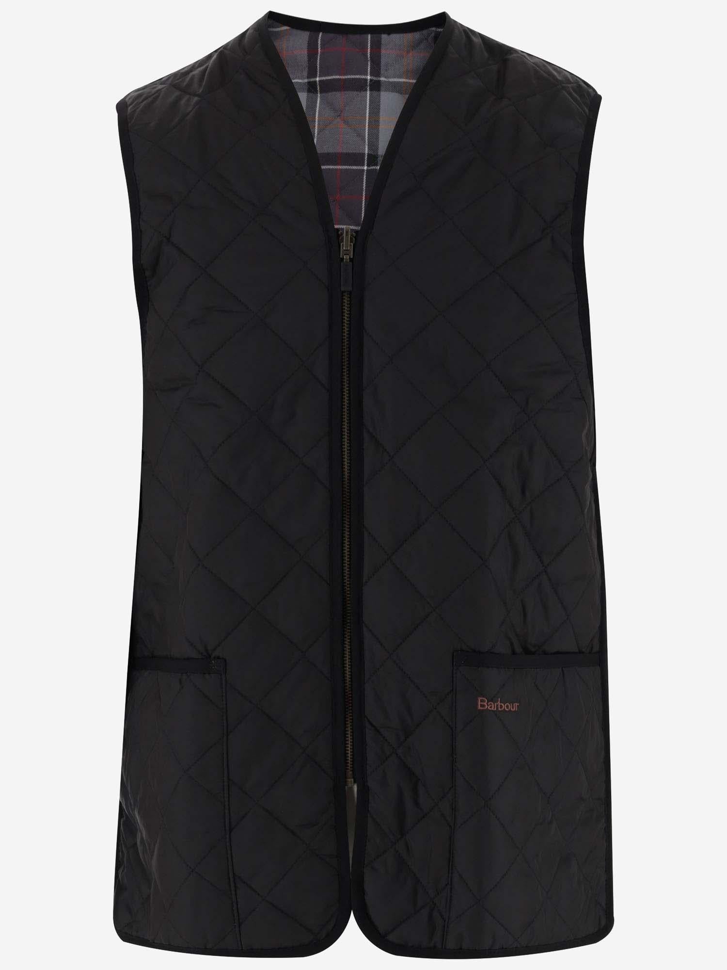 GILET TRAPUNTATO Reversibile CON ZIP MLI0001 GN91 BARBOUR 