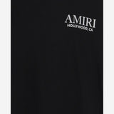 T-SHIRT IN COTONE CON STAMPA E LOGO AKJYTE 1036Black AMIRI KIDS 