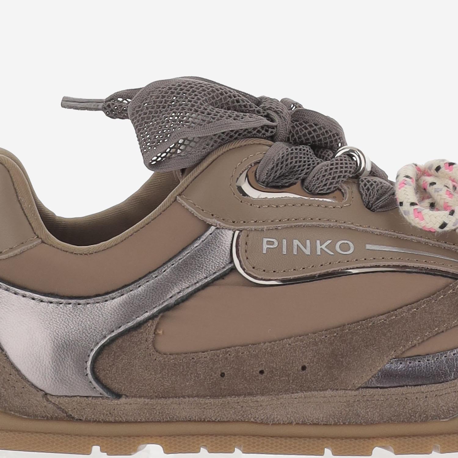 SNEAKERS YULIA CON LACCI BICOLORE SS0185 P076L72 PINKO 