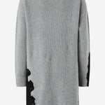 Abito corto in maglia con pizzo 105504 A2R1II2 PINKO 