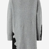 Abito corto in maglia con pizzo 105504 A2R1II2 PINKO 