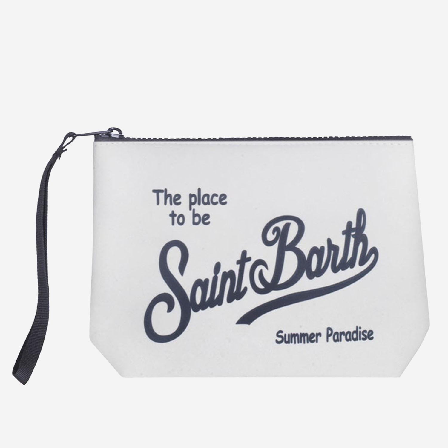 POCHETTE ALINE CON LOGO ALI0053 07547L MC2 SAINT BARTH 