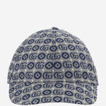 CAPPELLO IN TELA CON GG GEOMETRICO 481774 3HAQA4268 GUCCI KIDS 