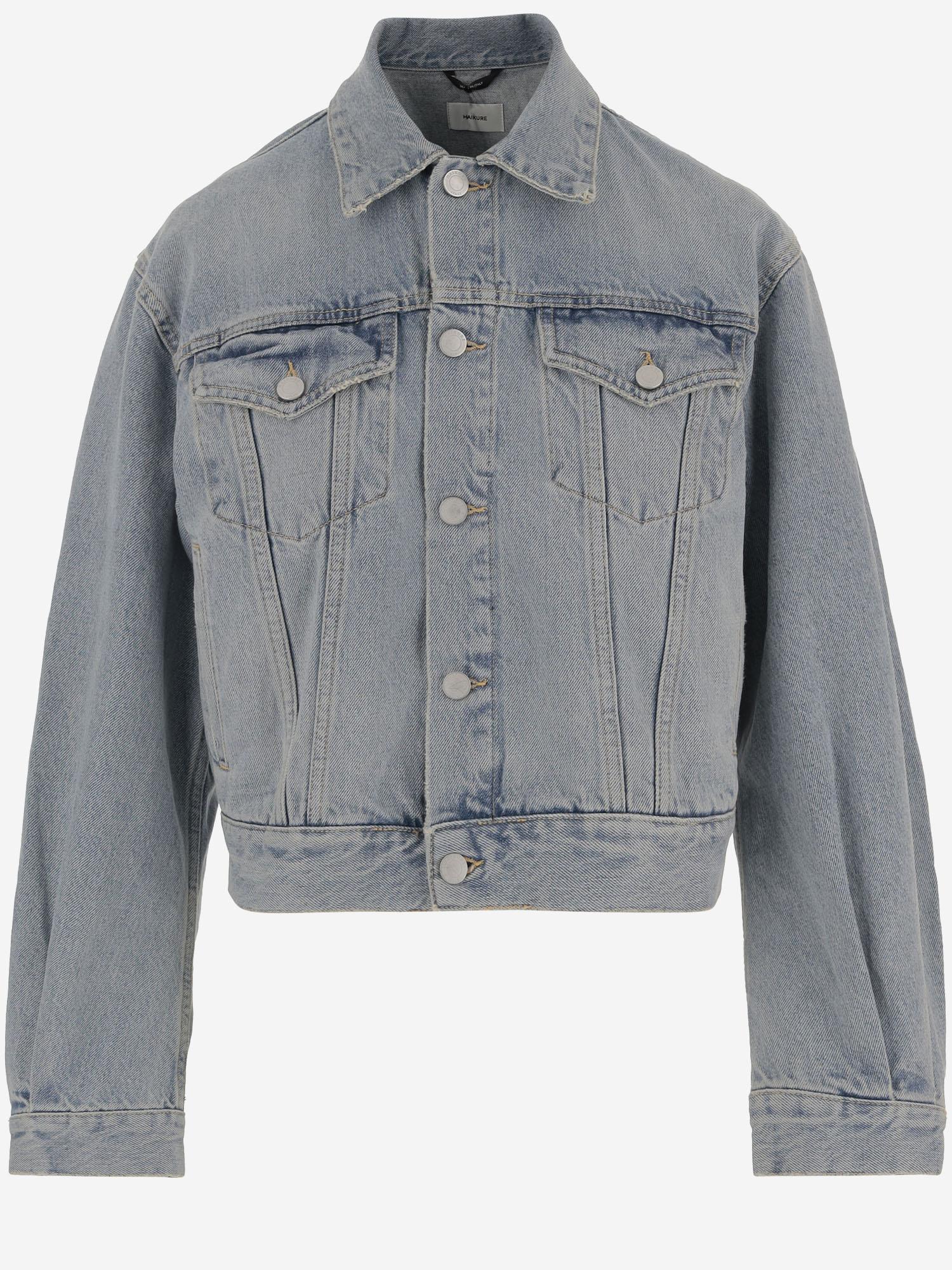 GIACCA IN DENIM DI COTONE HEW09121DF106 L0910 HAIKURE 